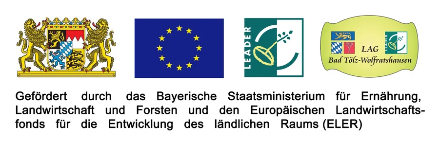 Logos zur LEADER-Förderung