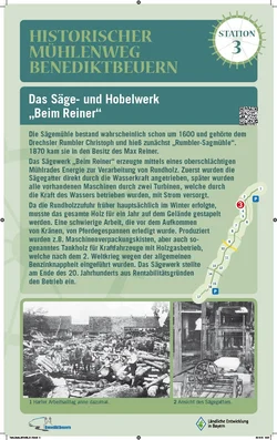 3. Station des Benediktbeurer Mühlenwegs